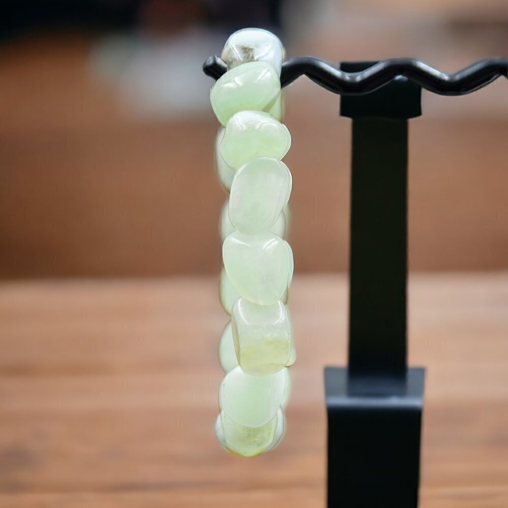 Serpentine Nugget Bracelet | Handmade - Picture 5 of 5
